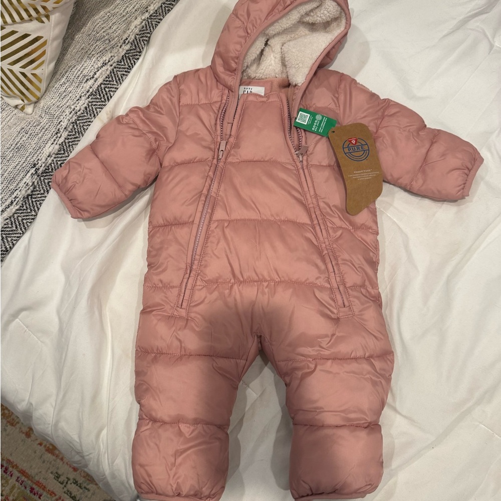GAP Kids Pink Puffer Jacket